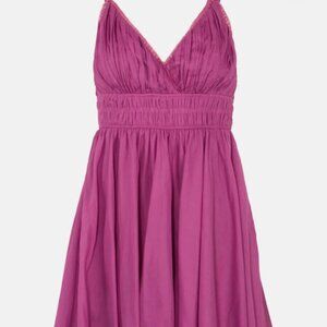 Elegant Pink Sleeveless Dress